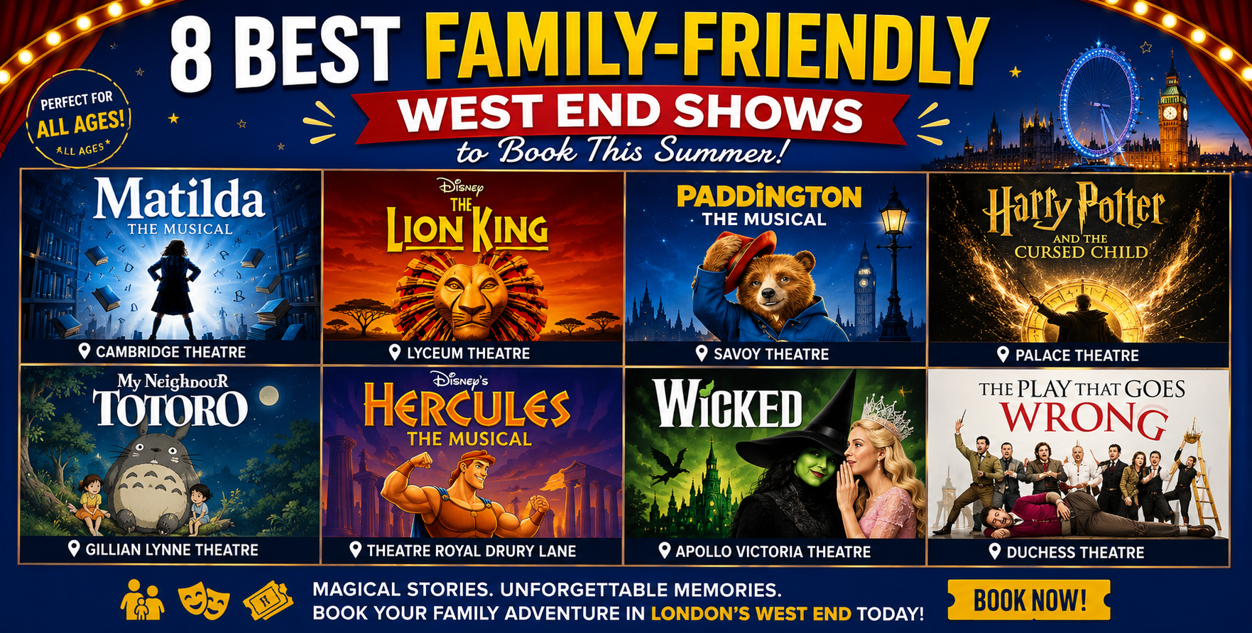 best-family-friendly-west-end-shows-this-summer